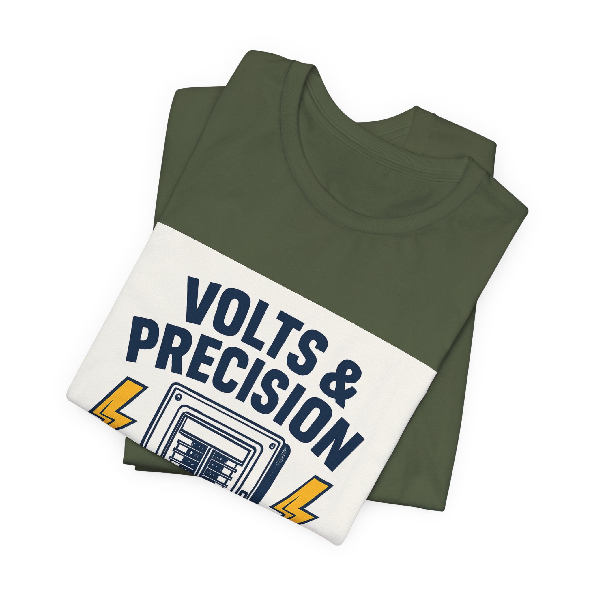 Volts & Precision — Electrician Pride Tee