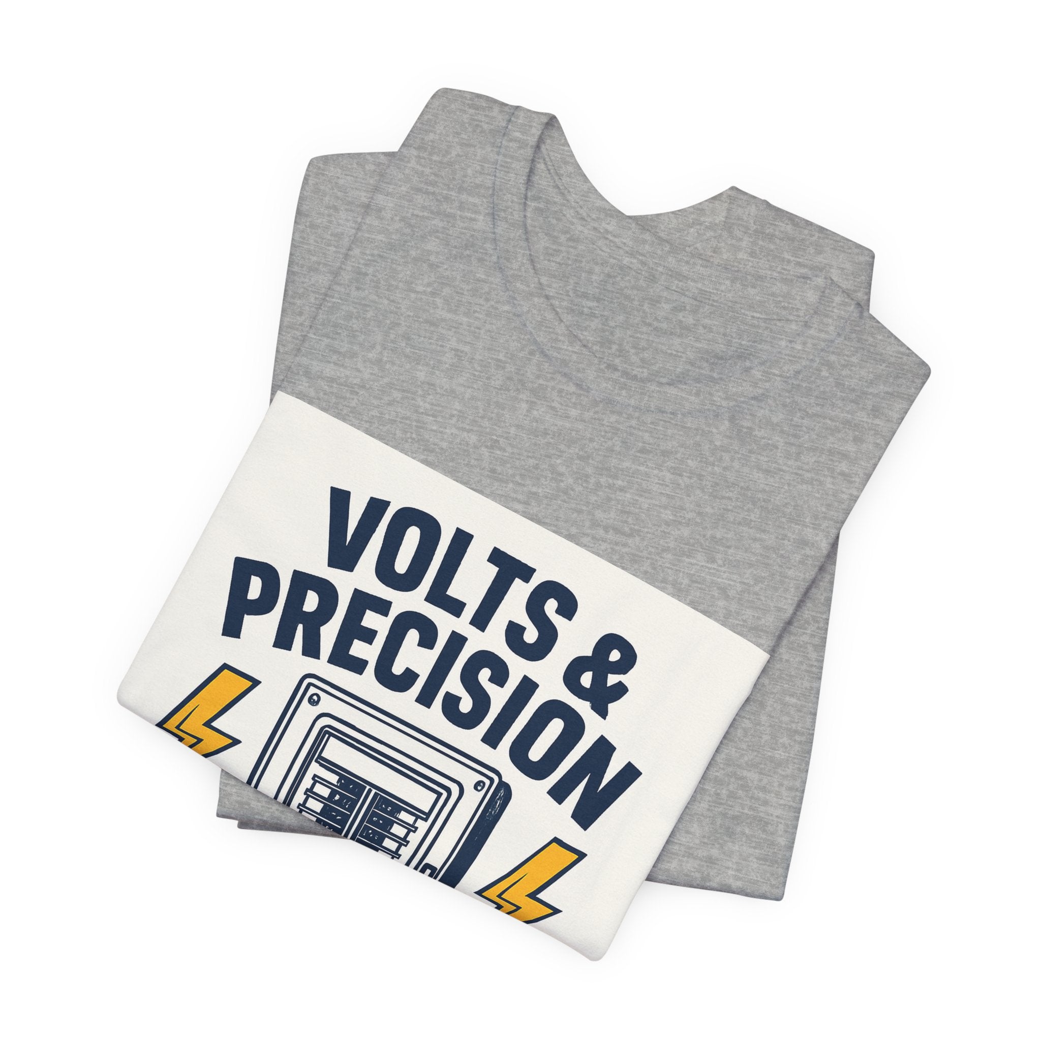 Volts & Precision — Electrician Pride Tee