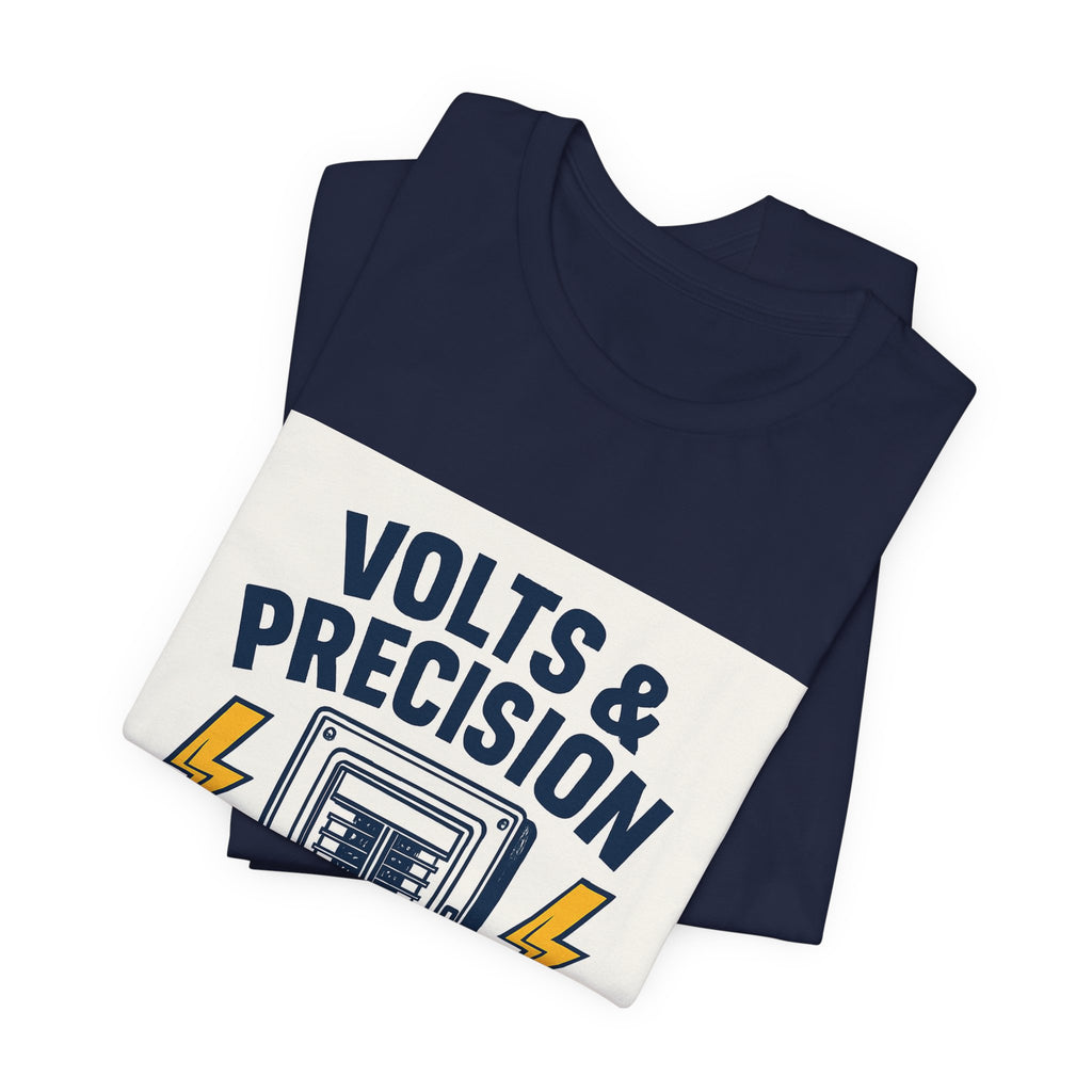 Volts & Precision — Electrician Pride Tee