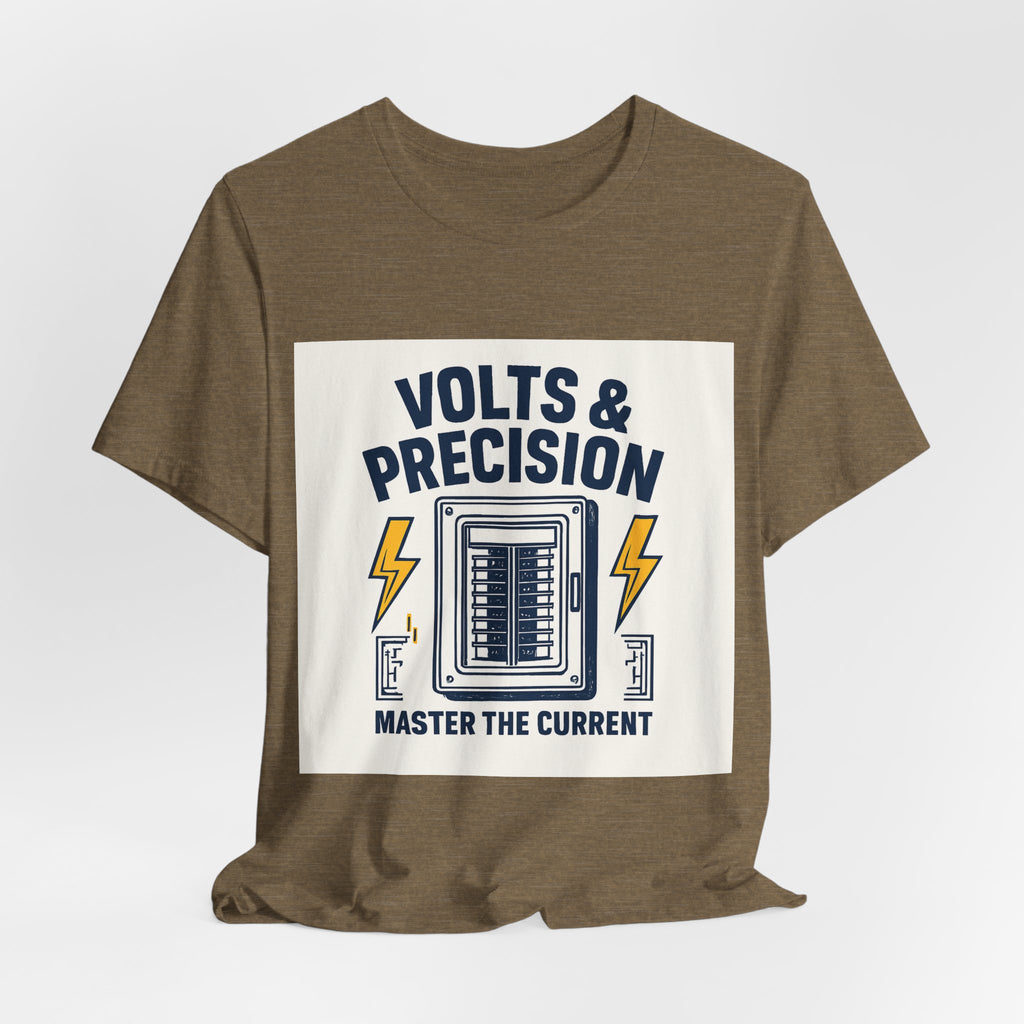 Volts & Precision — Electrician Pride Tee