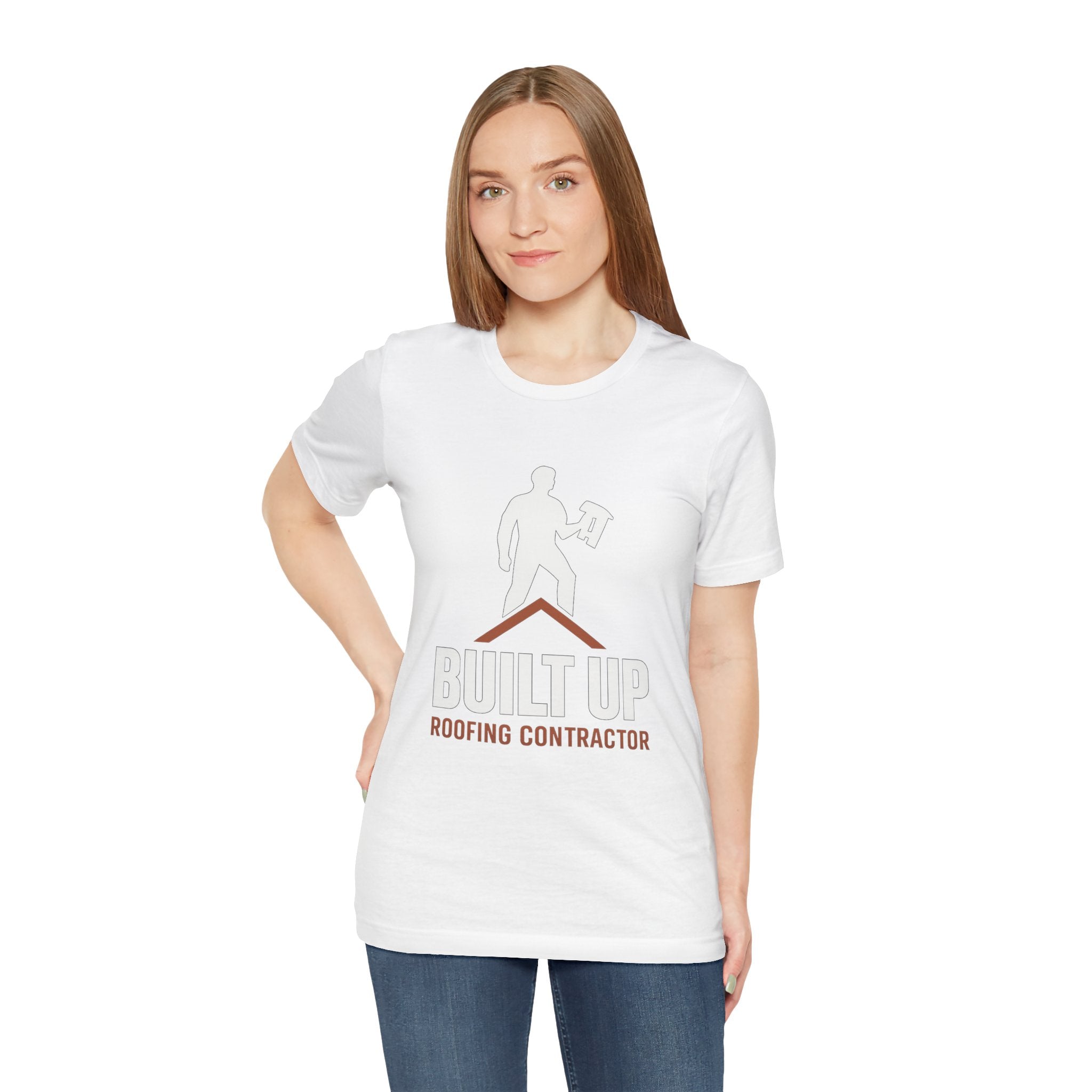 Built Up — Roofing Contractor Pride Tee