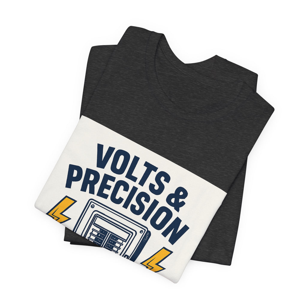 Volts & Precision — Electrician Pride Tee