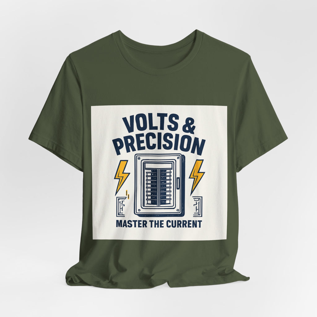 Volts & Precision — Electrician Pride Tee