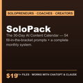 SoloPack: The 30-Day AI Content Calendar for Solopreneurs